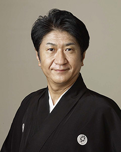 Izumi school Kyōgen and Nō performer 能楽師　Manroku Nomura